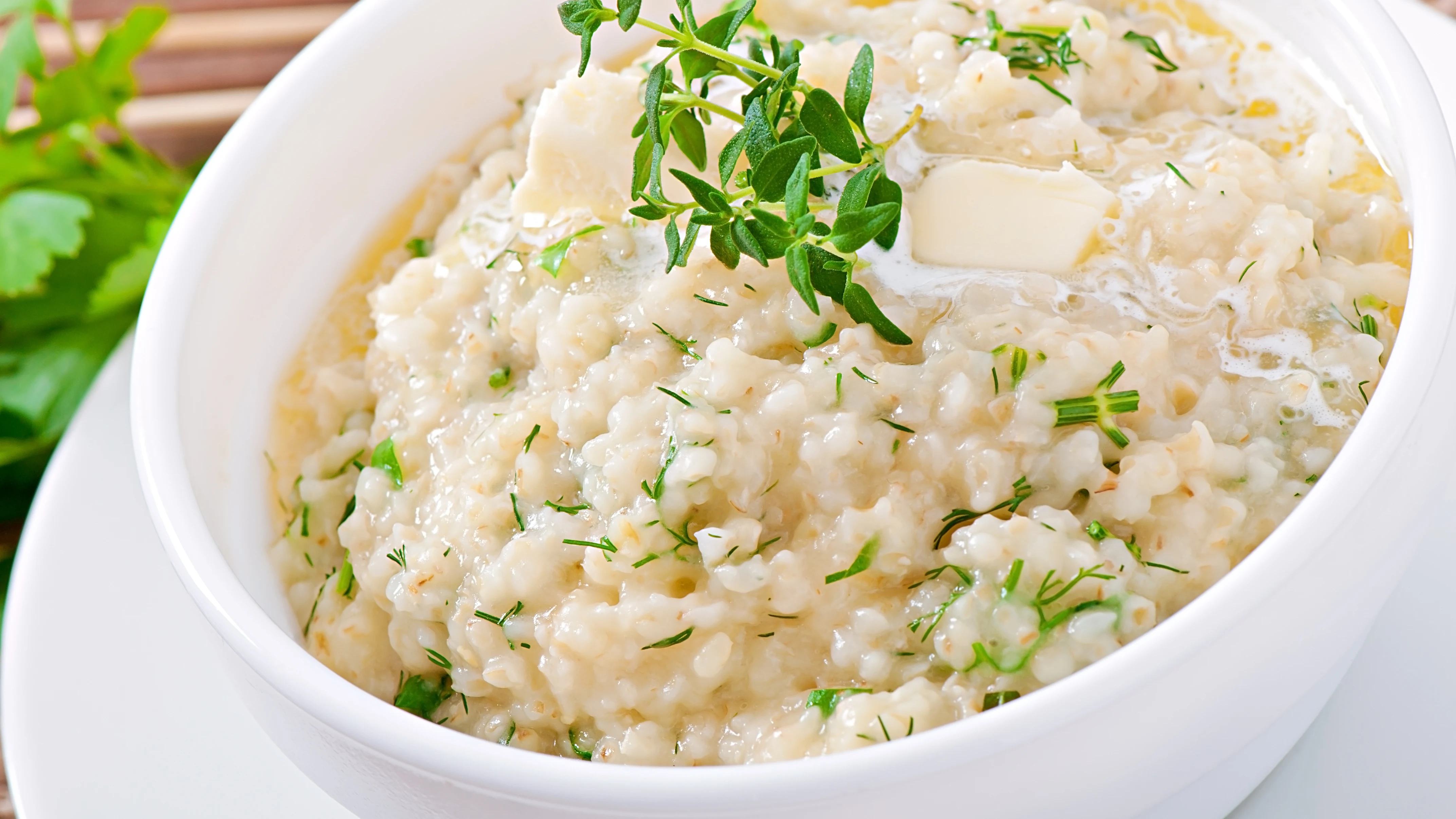 Un plato de arroz. 