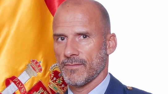 El piloto fallecido, el teniente coronel Pablo Estrada Martín El piloto fallecido, el teniente coronel Pablo Estrada Martín