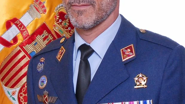 El piloto fallecido, el teniente coronel Pablo Estrada Martín