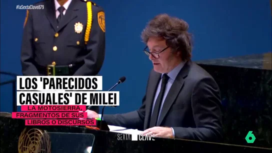 Milei plagia de la serie 'El ala oeste de la Casa Blanca' su discurso ante la ONU Milei plagia de la serie 'El ala oeste de la Casa Blanca' su discurso ante la ONU