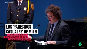 Milei plagia de la serie 'El ala oeste de la Casa Blanca' su discurso ante la ONU