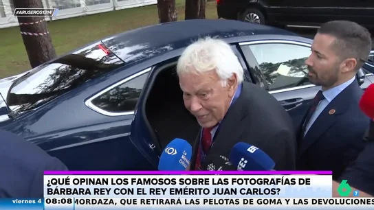 Felipe González, de los audios de Bárbara Rey sobre el rey Juan Carlos: "No tengo ni p*** idea de lo que me habláis" Felipe González, de los audios de Bárbara Rey sobre el rey Juan Carlos: "No tengo ni p*** idea de lo que me habláis"
