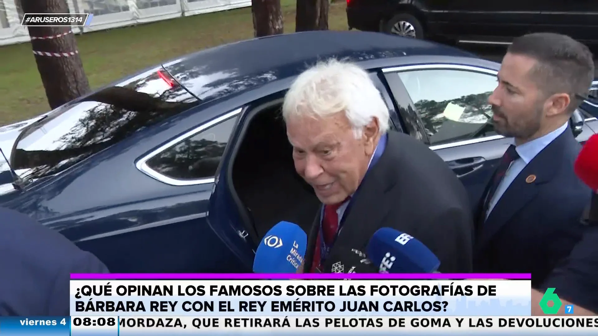 Felipe González, de los audios de Bárbara Rey sobre el rey Juan Carlos: "No tengo ni p*** idea de lo que me habláis"