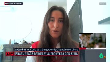 ARV-Alejandra Salvat, jefa de la Delegación de Cruz Roja en Líbano: "Vemos la rápida escalada de la violencia"