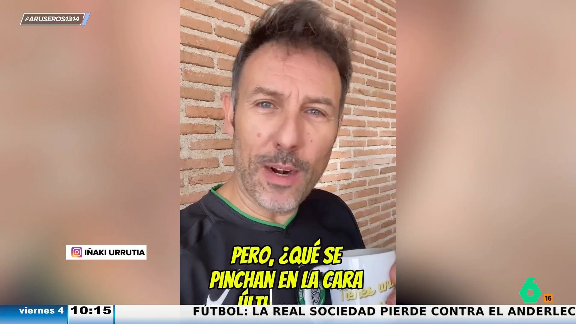 Iñaki Urrutia, sobre los que se pinchan bótox: "Brillan mucho, hay gente que su frente parece el pomo de una puerta"