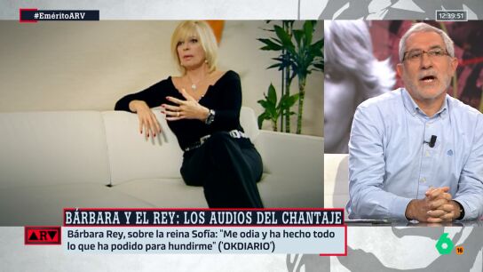 ARV-Gaspar Llamazares reacciona a los audios de B&aacute;rbara Rey sobre Juan Carlos I: "Se est&aacute; derrumbando un mito"
