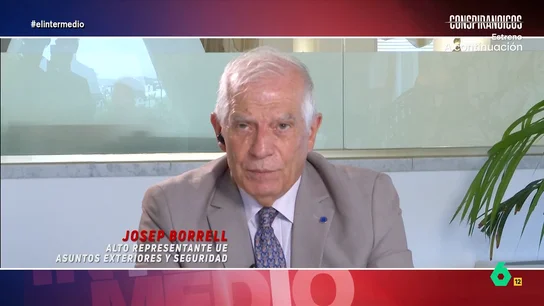 Josep Borrell, sobre el apoyo de EEUU "sin fisuras" a Israel: "No soy partidario de los apoyos incondicionales" El Alto representante de la Unión para Asuntos Exteriores y Política de Seguridad expone que debe respetarse el derecho internacional humanitario pero que este "yace bajo los escombros de Gaza".