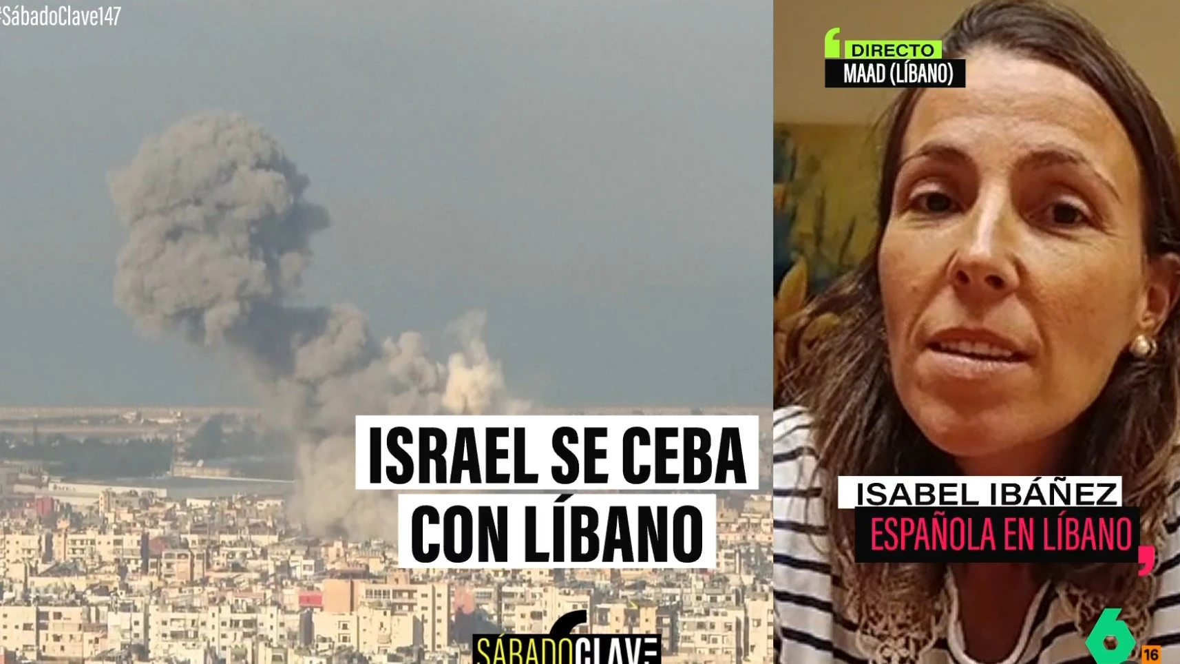 Isabel Ibáñez, una española en Beirut