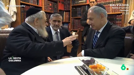 "Netanyahu se ve a sí mismo como un mesías": así se apoya en la Biblia para justificar la expansión de Israel laSexta Columna analiza el lado más religioso de Benjamín Netanyahu y cómo ha transformado el fanatismo en estrategia política, haciendo referencia a la espada de David o considerando que su expansión está legitimada por la Biblia.