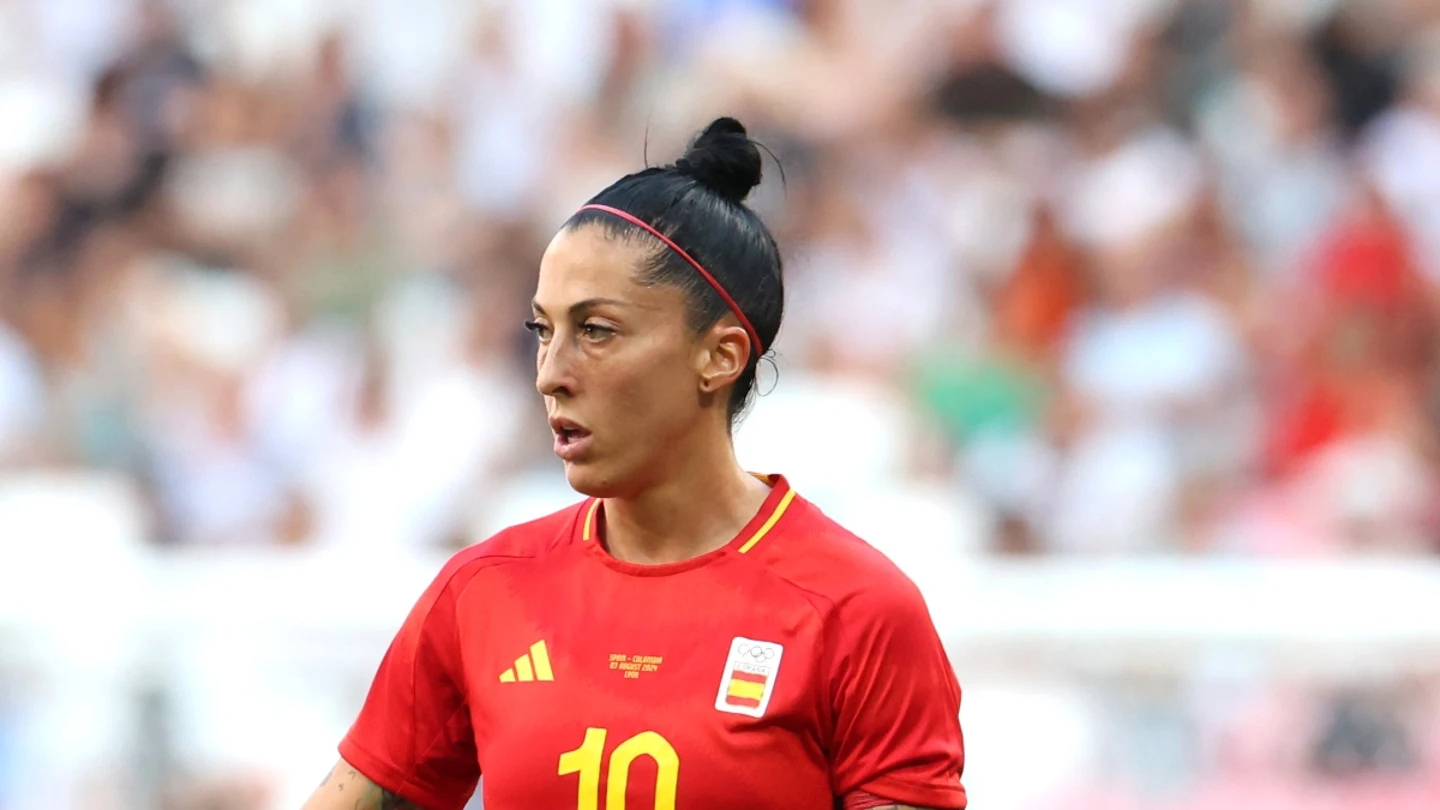 Jenni Hermoso, con España Jenni Hermoso, con España