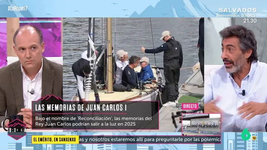 Juan del Val defiende el papel del rey Juan Carlos durante la Transición  Juan del Val defiende el papel del rey Juan Carlos durante la Transición
