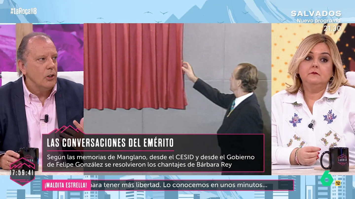 Fernando Rueda, sobre los audios de Bárbara Rey con Juan Carlos I: "Llevaban un montón de años de relaciones" Fernando Rueda, sobre los audios de Bárbara Rey con Juan Carlos I: "Llevaban un montón de años de relaciones"