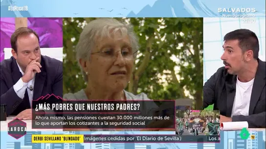 LA ROCA_ Ramón Espinar "El problema del pago de las pensiones se puede resolver pagando menos o ingresando más" LA ROCA_ Ramón Espinar "El problema del pago de las pensiones se puede resolver pagando menos o ingresando más"