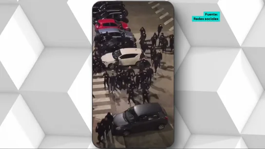 Ultras del Málaga en A Coruña Ultras del Málaga en A Coruña