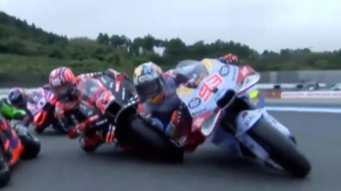 Marc Márquez y Maverick Viñales 