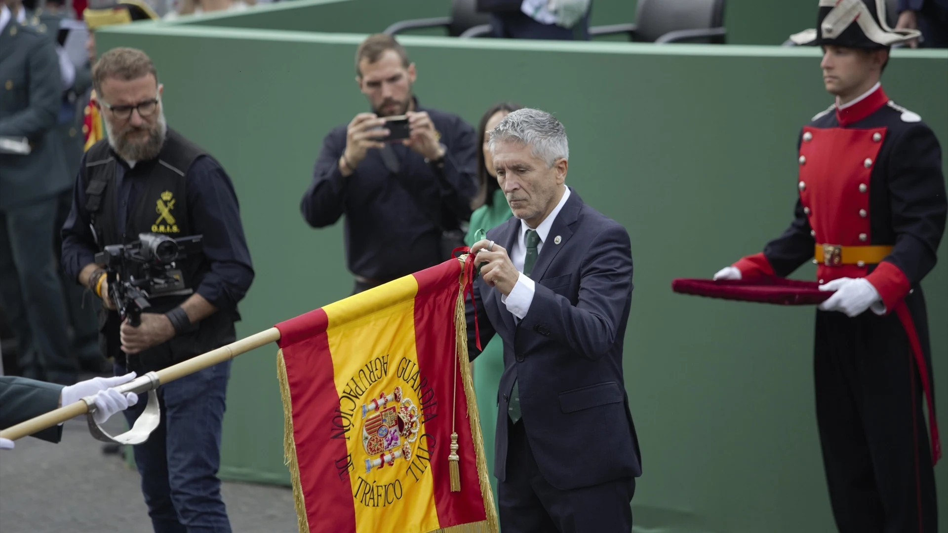 El ministro del Interior, Fernando Grande-Marlaska, preside el acto central de la celebración de la patrona de la Guardia Civil.