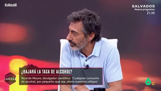 "Bébete lo que quieras y no cojas el coche": Juan del Val, tajante sobre la reducir la tasa de alcohol al volante "Bébete lo que quieras y no cojas el coche": Juan del Val, tajante sobre la reducir la tasa de alcohol al volante