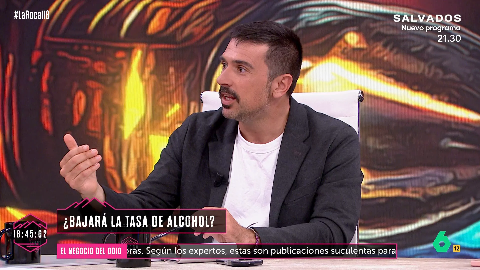 Ramón Espinar, sobre bajar la tasa de alcohol al volante: "Es muy sencillo, si vas a beber no tienes que conducir"