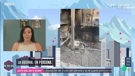Habla una española que residía en Líbano: "Decidí venir a Jordania, he visto que Israel no tiene límites" Habla una española que residía en Líbano: "Decidí venir a Jordania, he visto que Israel no tiene límites"