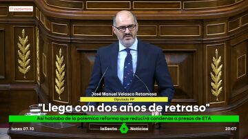 El PP apoyó la reforma que rebaja condenas a los presos de ETA: llegó a decir que llegaba "dos años tarde"