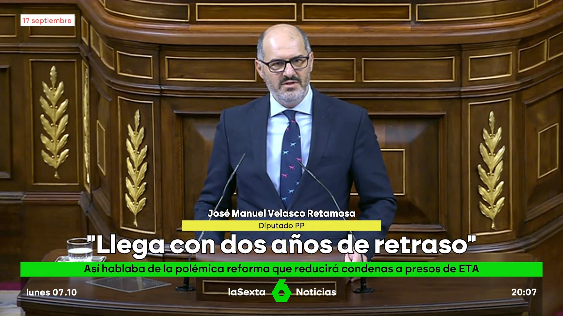 El PP apoyó la reforma que rebaja condenas a los presos de ETA: llegó a decir que llegaba "dos años tarde"