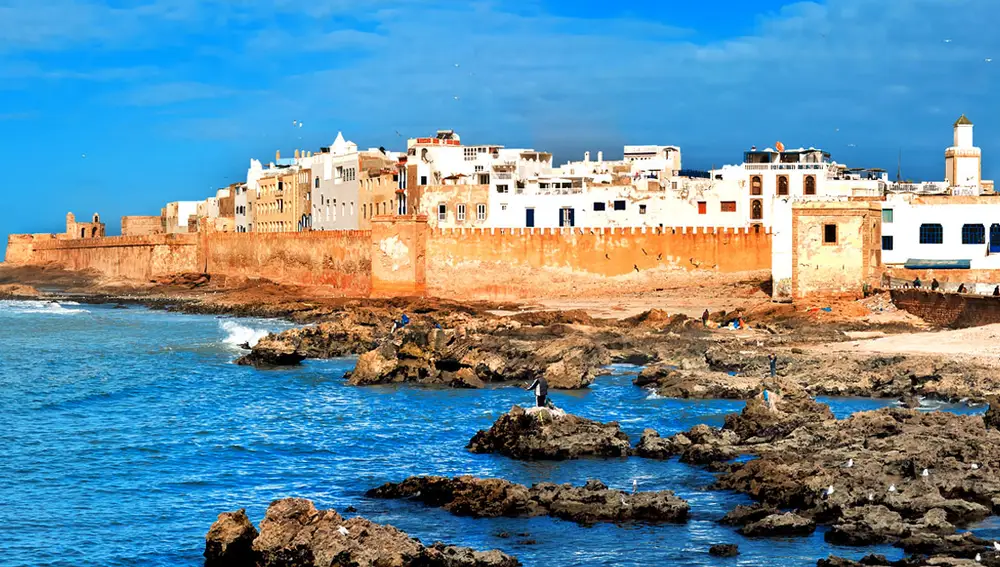Vista panorámica de Essaouira Vista panorámica de Essaouira