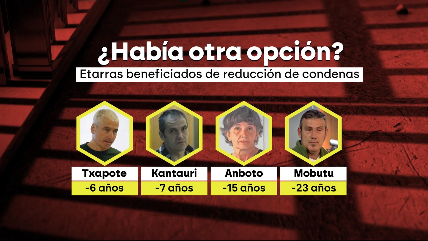 Etarras beneficiados de reducción de condenas NO USAR | FOTO ERRÓNEA Etarras beneficiados de reducción de condenas