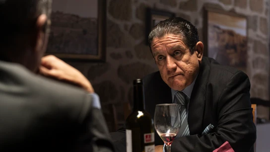 Pedro Casablanc en una escena de 'La infiltrada' Pedro Casablanc en una escena de 'La infiltrada'