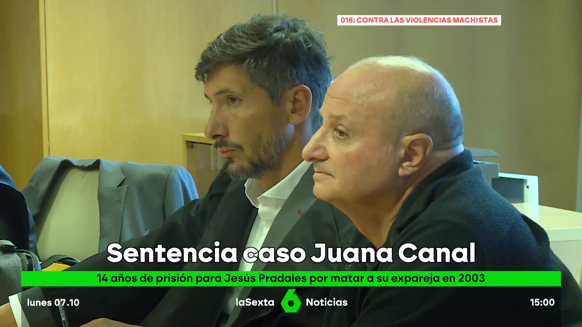 El asesino de Juana Canal condenado a 14 años de cárcel por matar y ocultar su cadáver durante 16 años