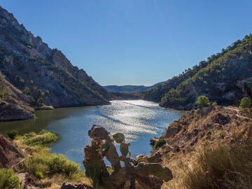 Pantano de Tibi, en Alicante