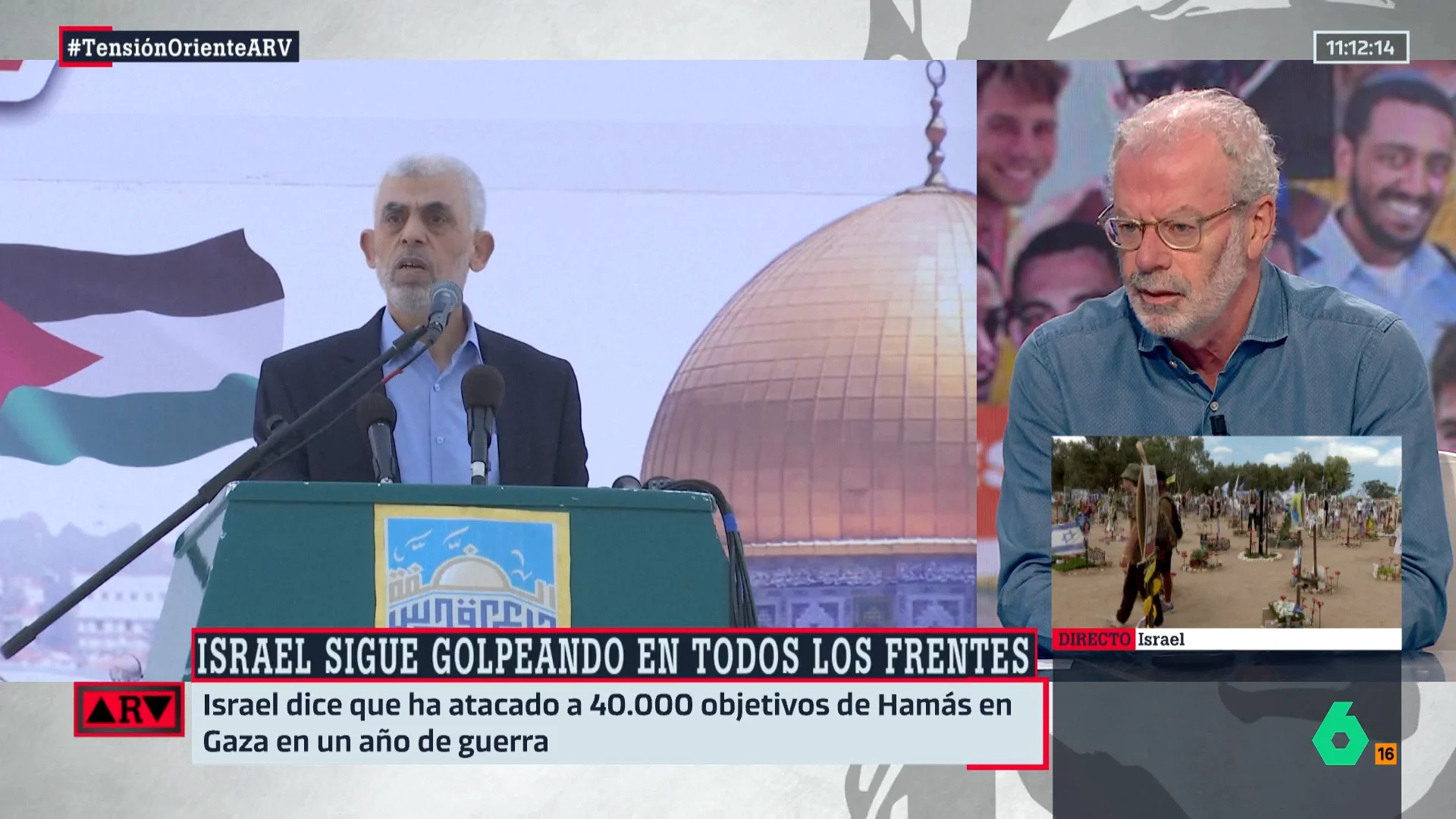 Núñez Villaverde analiza el papel de Hamás en el conflicto de Oriente Medio: "Política y militarmente está muy tocado"
