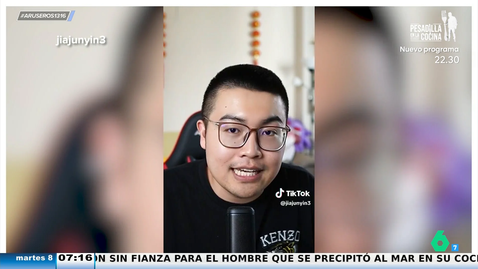 Un joven chino explica cómo españolizan los nombres asiáticos: "Pensaban que se pronunciaba así, pero se lo inventaron"