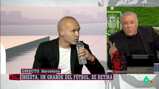 Ferreras, sobre Iniesta Ferreras, sobre Iniesta