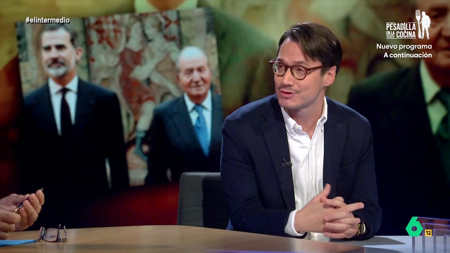 Bianchi, sobre si los audios del emérito benefician a su hijo: "Cuanta más basura se echa sobre Juan Carlos, mejor parece Felipe" Bianchi, sobre si los audios del emérito benefician a su hijo: "Cuanta más basura se echa sobre Juan Carlos, mejor parece Felipe"