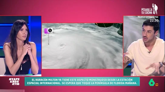 Así es Milton, el fuerte huracán que llegará a Florida en las próximas horas: "Ha superado todos los pronósticos" Este huracán de categoría cinco llega a Florida tan solo 15 días después del huracán Helene. Como indica Francisco Cacho, es un huracán mucho mayor debido a que las aguas del Golfo de México están muy cálidas.