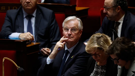 El primer ministro francés, Michel Barnier El primer ministro francés, Michel Barnier