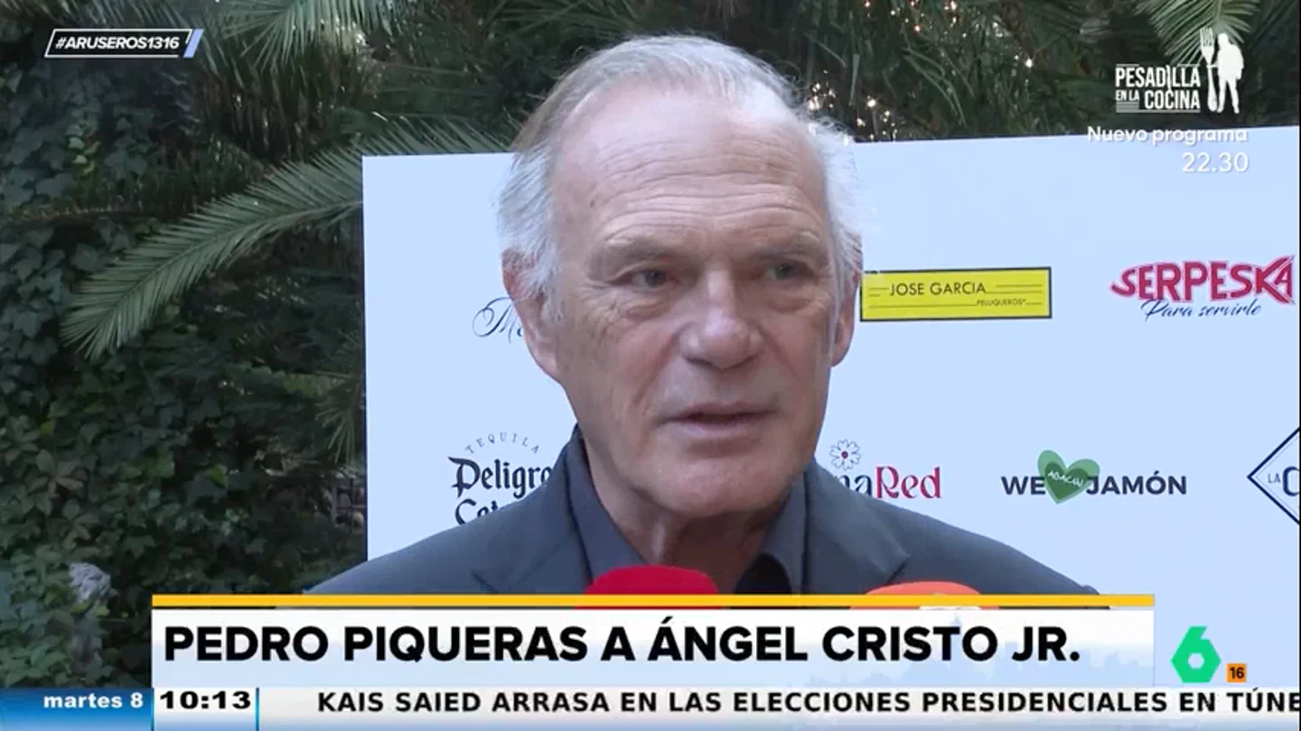 Pedro Piqueras, sobre las ventas de Ángel Cristo Jr. a la prensa: "Yo a mi madre no se lo haría" Pedro Piqueras, sobre las ventas de Ángel Cristo Jr. a la prensa: "Yo a mi madre no se lo haría"