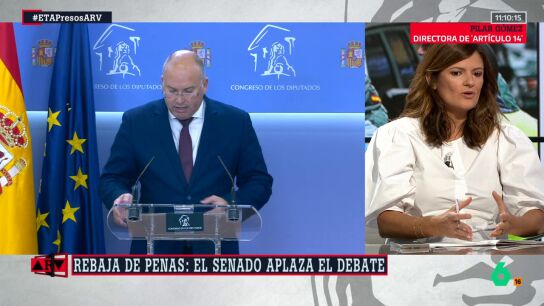 Al Rojo Vivo (08-10-24) Pilar G&oacute;mez revela el "malestar" del PP por el "error" de apoyar la rebaja de condenas a presos de ETA: "En las CCAA quieren cabezas"