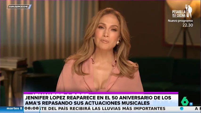 Alfonso Arús, tras las críticas a Jennifer Lopez por no ir a los American Music Awards: "La gente no quiere verla en un vídeo"