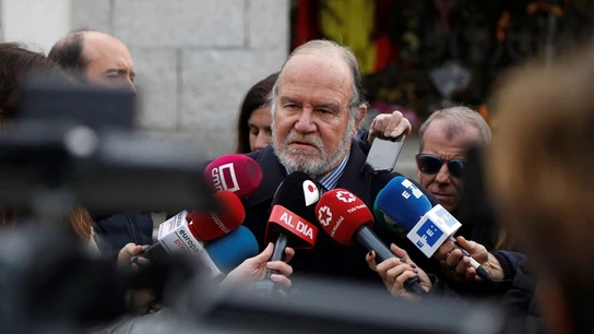 El presidente de la Fundación Francisco Franco, Juan Chicharro El presidente de la Fundación Francisco Franco, Juan Chicharro