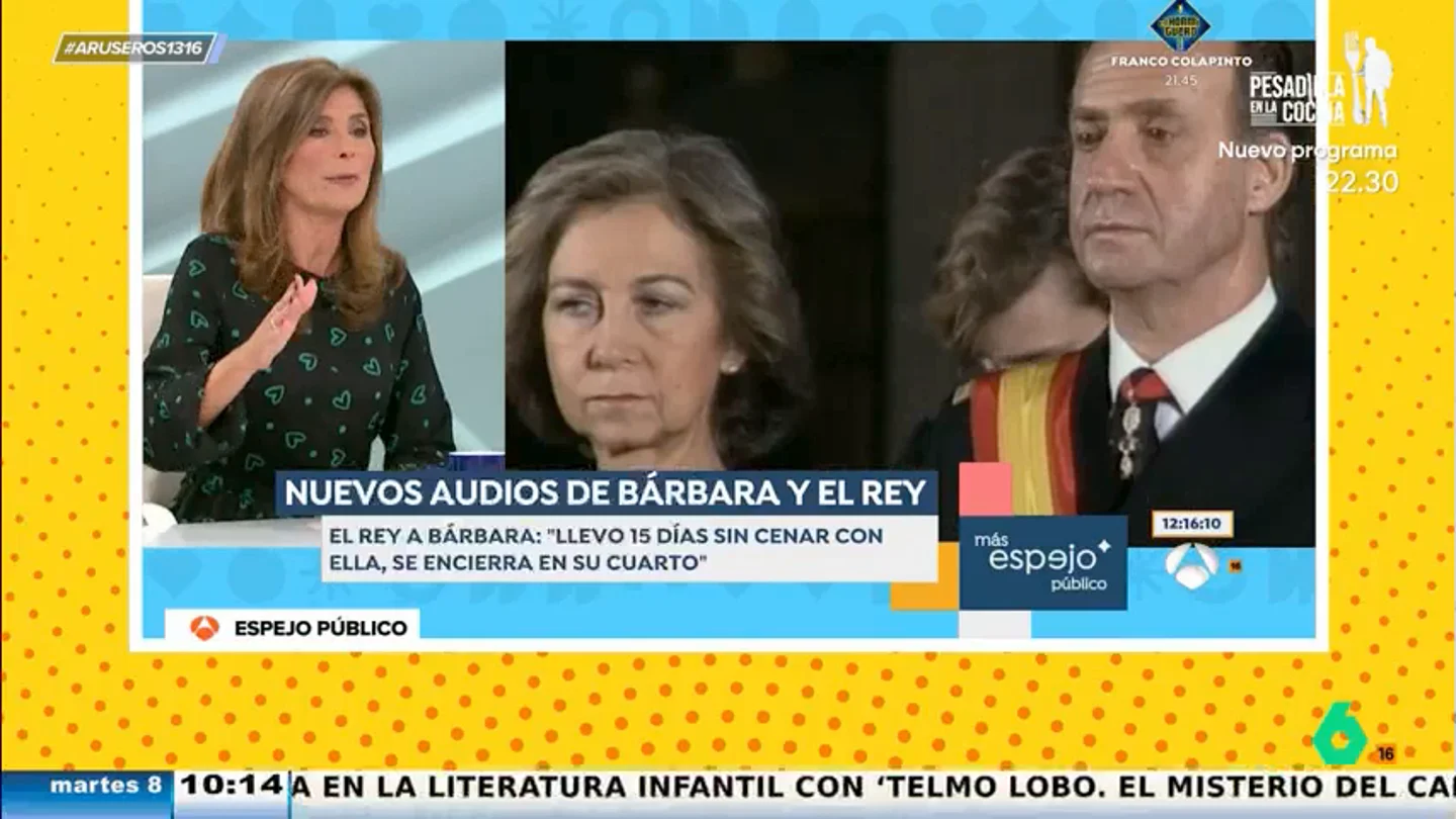 Gema López, contra el apelativo de "bonachón" al rey emérito: "Hablamos de un señor con un perfil supermachista" Gema López, contra el apelativo de "bonachón" al rey emérito: "Hablamos de un señor con un perfil supermachista"