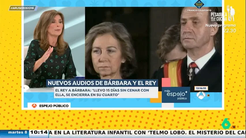 Gema López, contra el apelativo de "bonachón" al rey emérito: "Hablamos de un señor con un perfil supermachista"