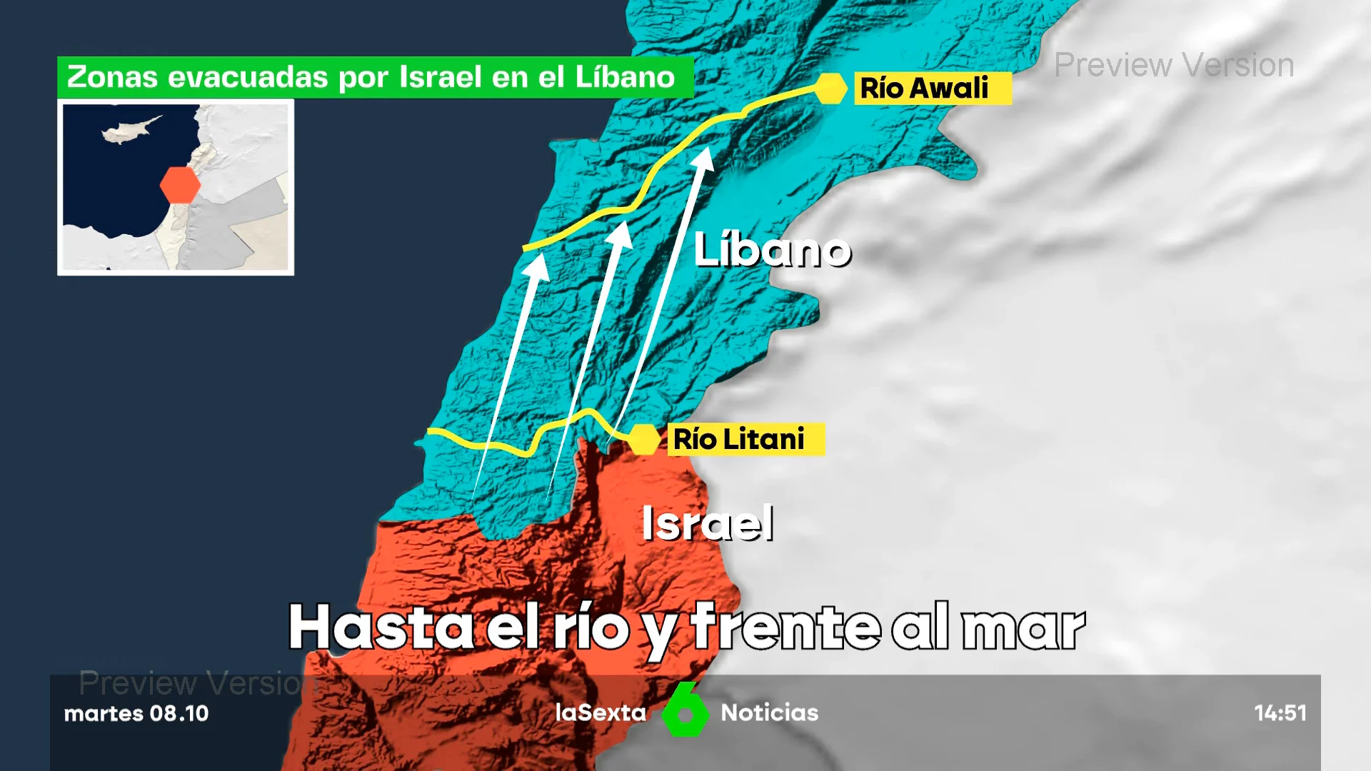 nueva evacuación forzosa