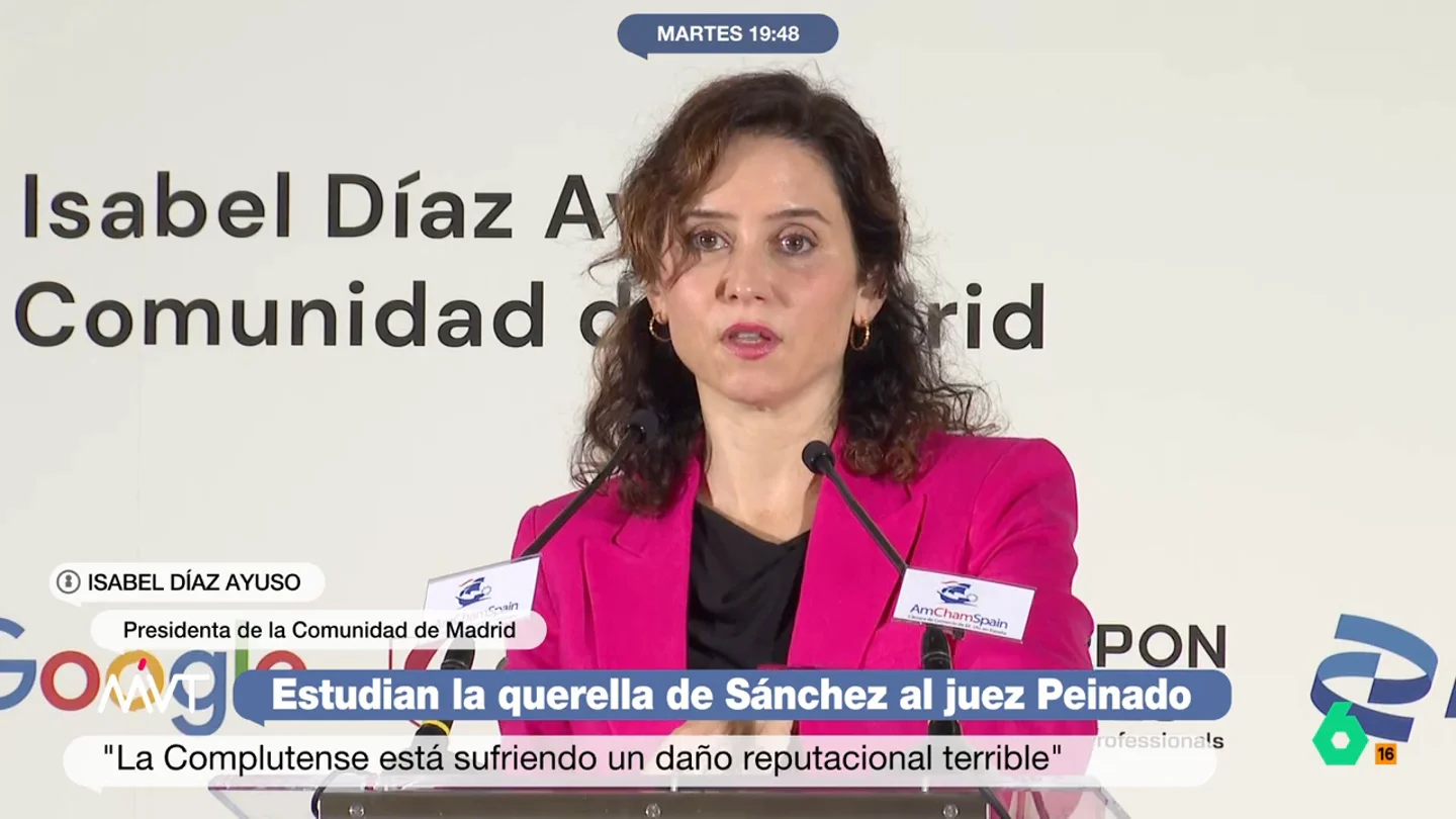 Gonzalo Miró carga contra Isabel Díaz Ayuso Gonzalo Miró carga contra Isabel Díaz Ayuso