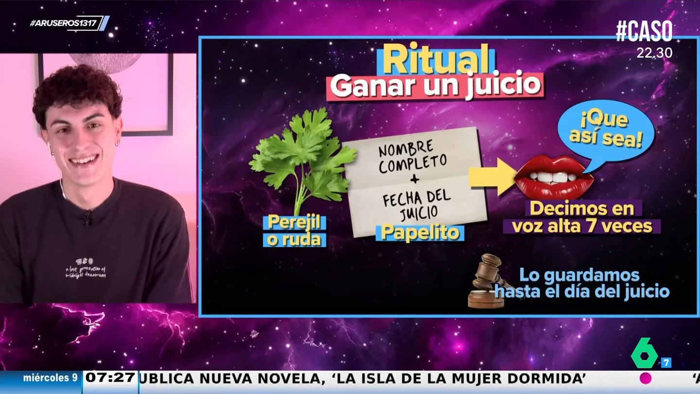 Jabifus explica un ritual para ganar un juicio: solo necesitamos perejil o ruda, un papel y la palabra mágica Jabifus explica un ritual para ganar un juicio: solo necesitamos perejil o ruda, un papel y la palabra mágica