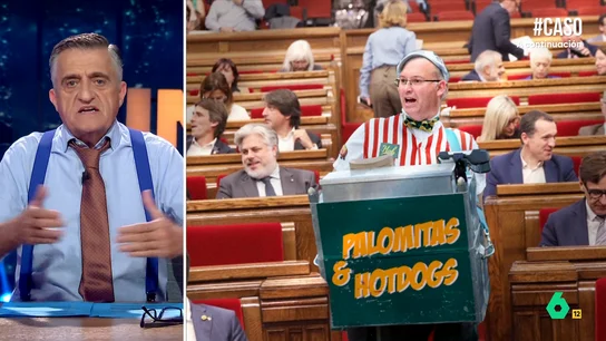 Wyoming, sobre el "show" con Marimar Blanco en el Congreso: "A Feijóo solo le faltó poner a Tellado vendiendo snacks" "Qué manera tan sutil de utilizar a las víctimas", ironiza Wyoming en este vídeo donde reacciona al "show" del PP con la hermana del concejal asesinado por ETA Miguel Ángel Blanco para tapar su incendio interno por la reforma que beneficia a etarras.