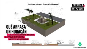 Casas, árboles, torres eléctricas... ¿Qué puede arrasar un huracán tan devastador como Milton?