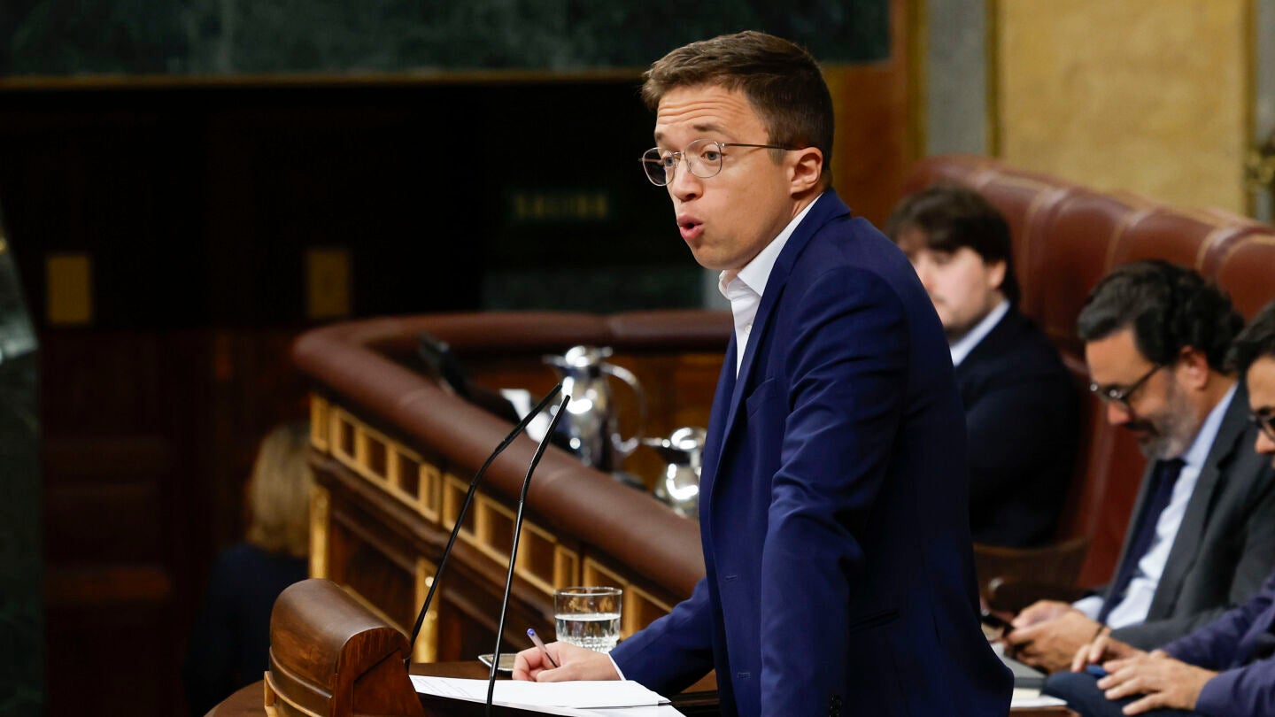 El portavoz parlamentario de Sumar, Íñigo Errejón