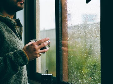 Lluvia desde la ventana