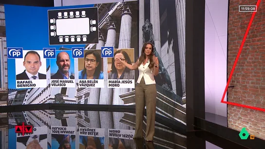 ARV- pizarra diputados PP y Vox ARV- pizarra diputados PP y Vox